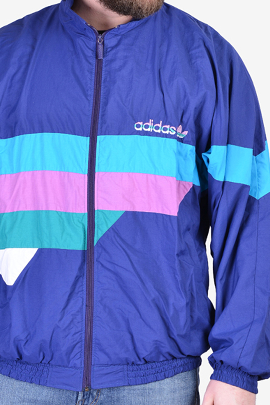 Vintage Adidas Shell Jacket | Size XL - Brick Vintage