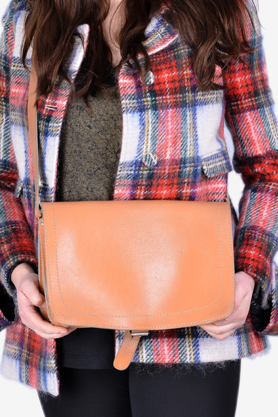 Vintage Leather Bags for Women Handbags, Saddle, Shoulder Bags