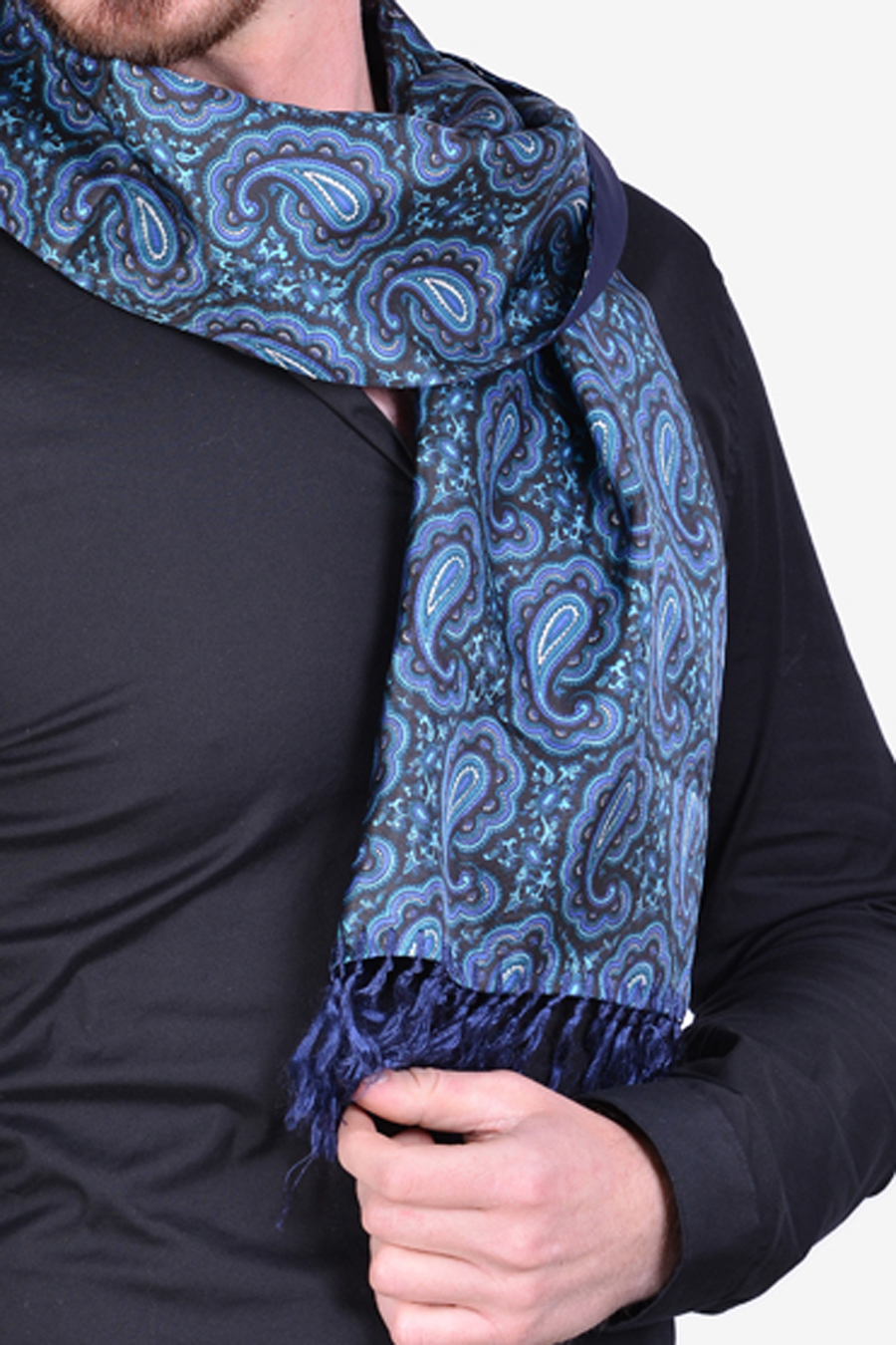 Mens Vintage Scarves Brick Vintage