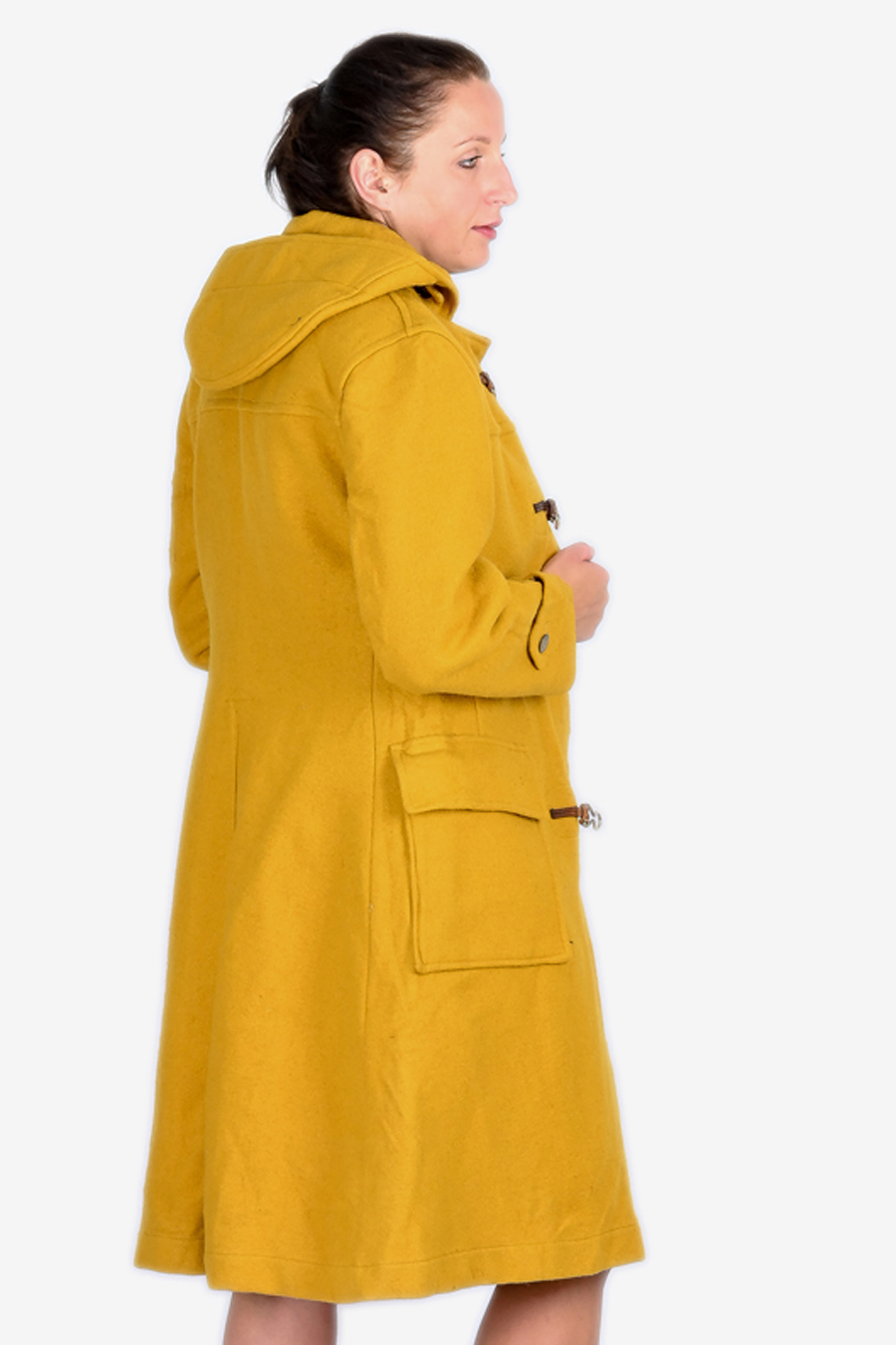 Vintage Women's Gloverall Duffle Coat Size 10 Brick Vintage