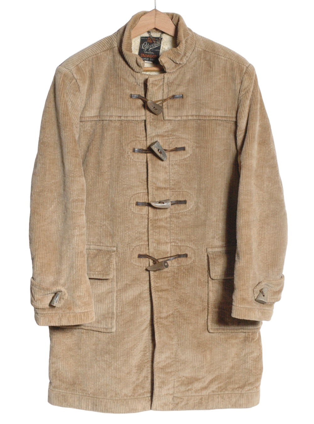 Vintage Gloverall Snowdon Corduroy Duffle Coat Size XS